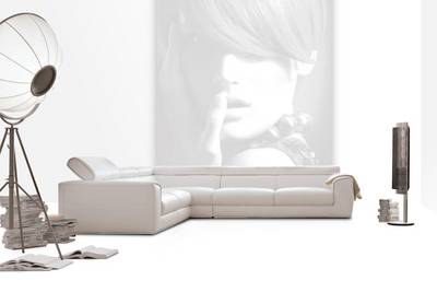 Blues sofa