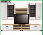 Dnevni boravak MBDR8 (set) - beli mdf