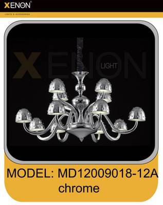 LAMPA VISILICA MD12009018-12A chrome