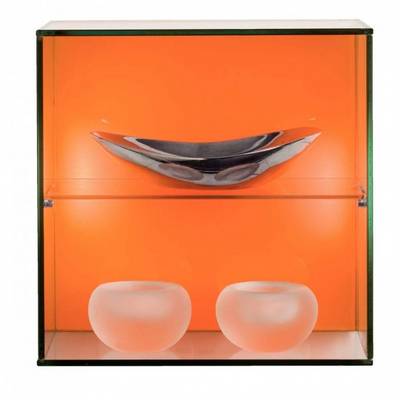 Stakleni regal ''Cube Light''