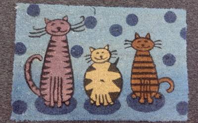 Otirač Ruco print cats