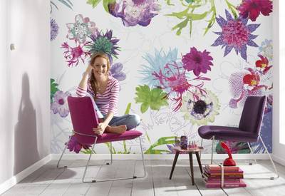FOTO TAPET KOMAR-388/270 – 8-911 Fleur de Paris