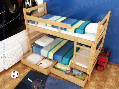 Krevet na sprat BLOK 80 x200