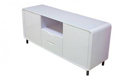 Komoda D2007A00 super bela visoki sjaj 1600x450x700 mm