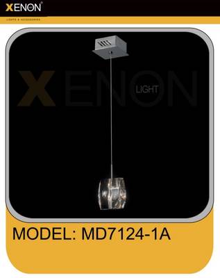 LAMPA VISILICA MD7124-1A