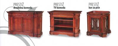 Nameštaj od trešnjinog drveta - komode i vitrine 5