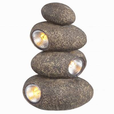 Podna baštenska lampa "Kamen"