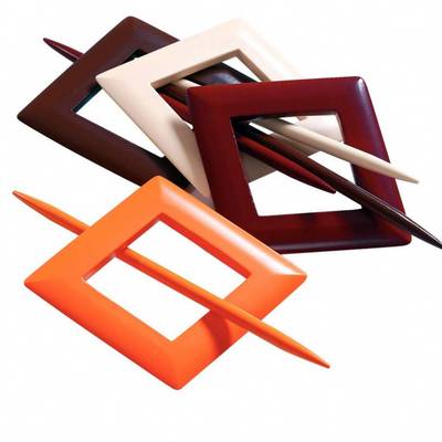 Ukrasna šnala za zavesu "Square"