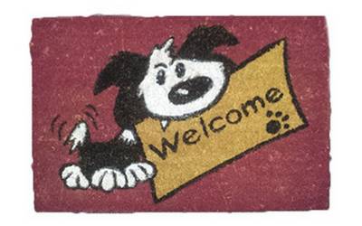Otirač Ruco print Welcome dog