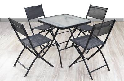 Baštenski sklopivi set 70x70