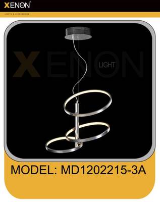 LAMPA VISILICA MD1202215-3A