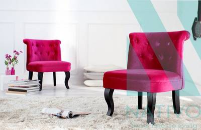 Fotelja CUSHION PINK