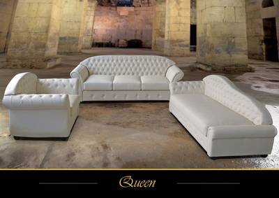 Trosed, dvosed i fotelja QUEEN