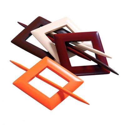 Ukrasna šnala za zavesu "Square"