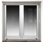 Drvo aluminijum dvokrilni prozor