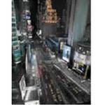 Slika "City Nightlife" 3D