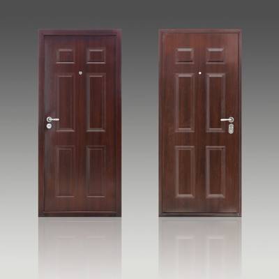 Sigurnosna vrata - model Tal.3_braon