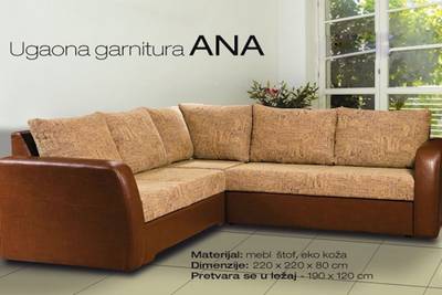 Ugaona garnitura ANA