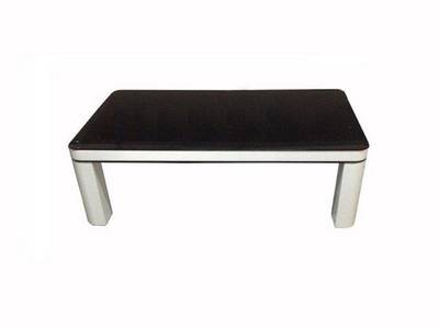 Klub sto C2022L 1300x700x430mm crno staklo