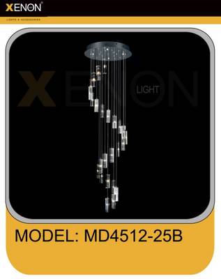 LAMPA VISILICA MD4512-25B