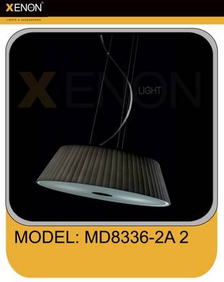 LAMPA VISILICA MD8336-2A BRAON