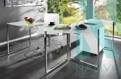 Kancelarijski Sto CORNER WHITE