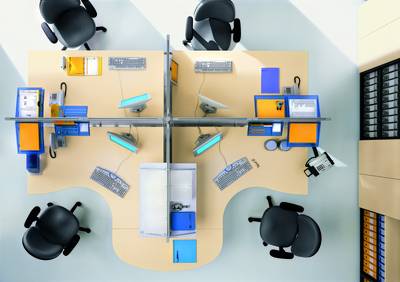 Kancelarijski sto Multisystem 04