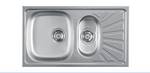 Inox sudopera - Usadne -  Luna FLEX 1.5D Š90