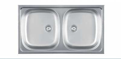 Inox sudopera - Usadne -  Luna FLEX 2D Š60