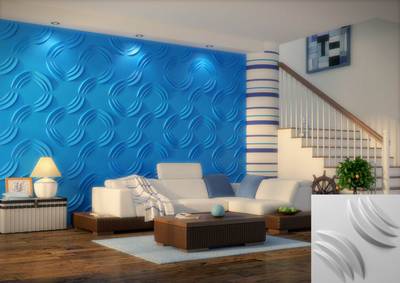 Wall Art 3D - Midnight Flow 3d