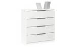 Komoda Chest 4 fioke bela