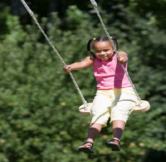 Fortuna Wooden Swing